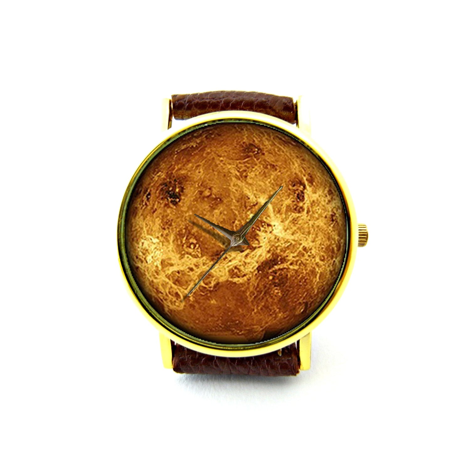 Venus Leather Watch, Planet Watch, Unisex Watch, Ladies Watch, Mens Watch, Venus Jewelry