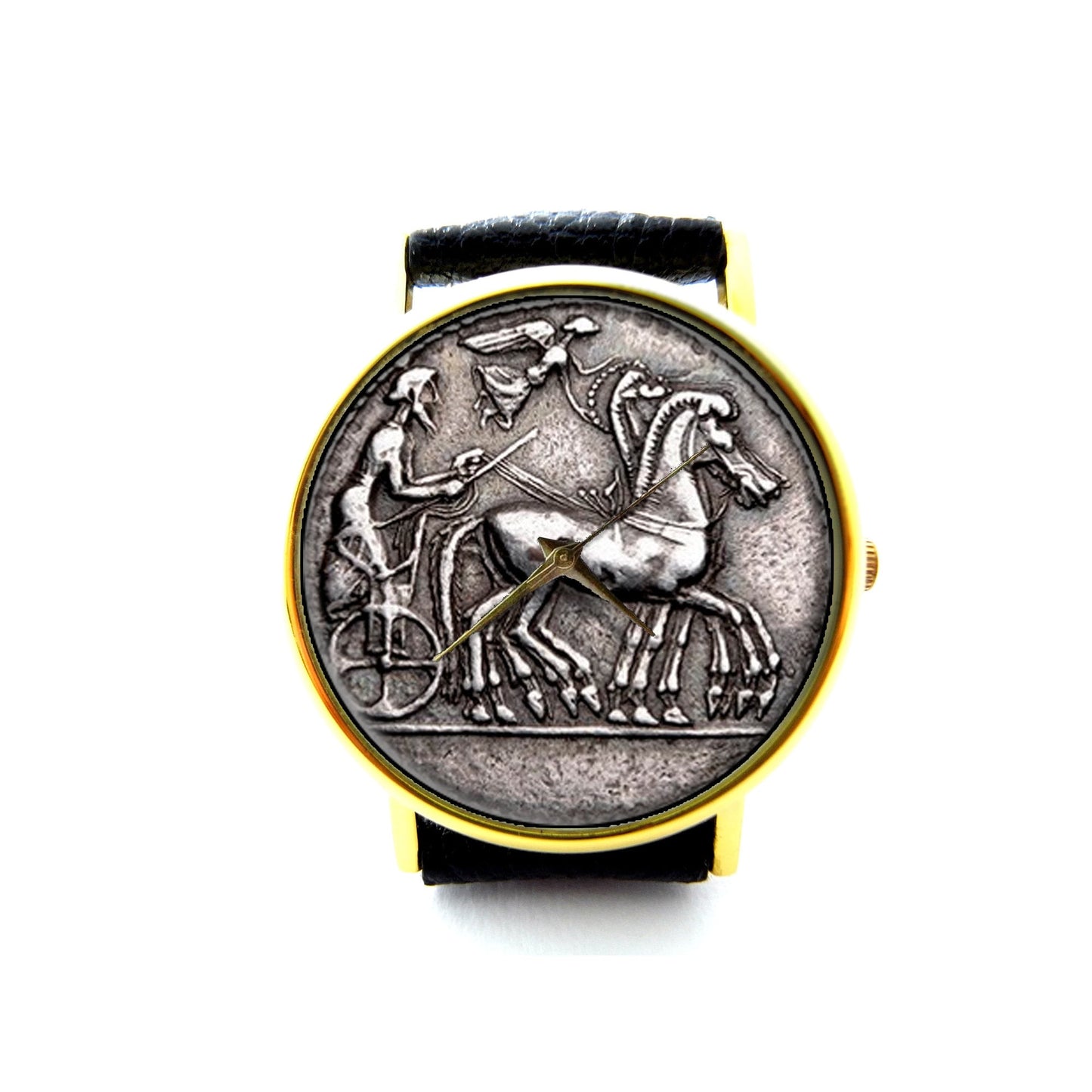 Antique Coin Leather Watch, Ancient Coin, Old Coin, Unisex Watch, Ladies Watch, Mens Watch, Coin Jewelry, Pattern 1