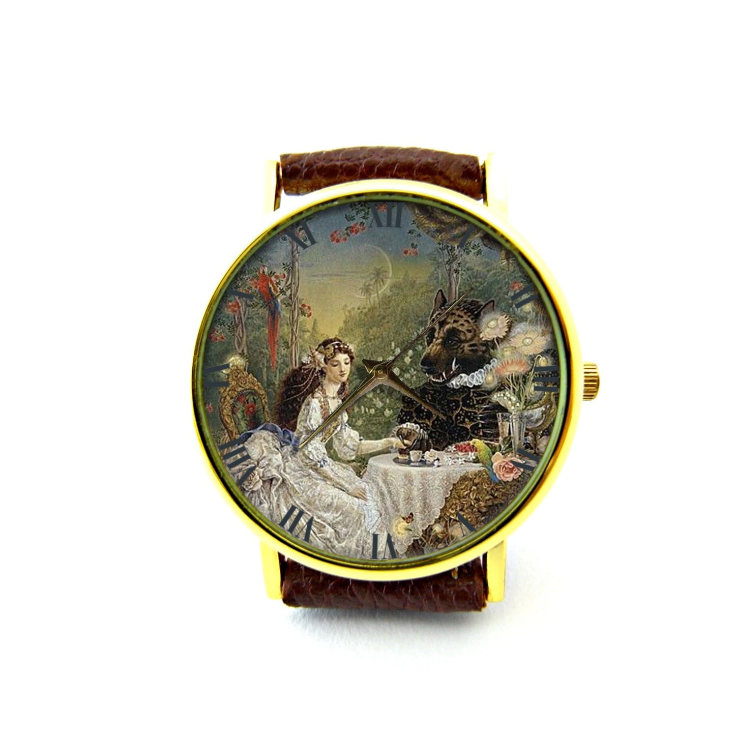 Beauty and the Beast Leather Watch, Beauty and the Beast Ladies Watch, Unisex Watch, Beauty and the Beast Jewellery